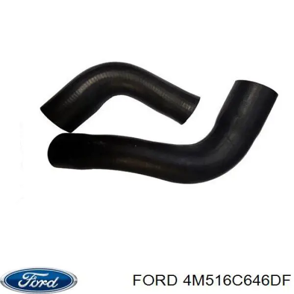 Купити 4M516C646DF Ford Шланг/патрубок интеркуллера