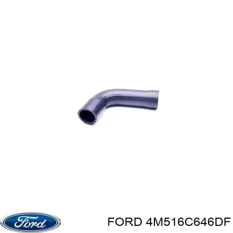Шланг/патрубок интеркуллера Ford 4M516C646DF ціна, від 17.55 USD