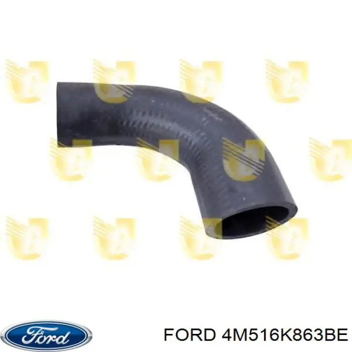 Купити 4M516K863BE Ford Патрубок повітряний, вихід з турбіни (наддув)