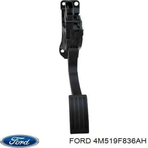 4M519F836AH Ford педаль газу (акселератора)