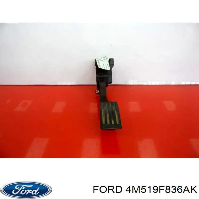 4M519F836AK Ford педаль газу (акселератора)