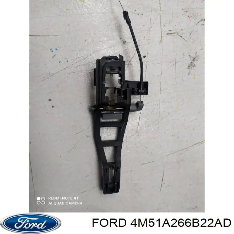 Тримач зовнішньої ручки дверей, задніх правих Ford 1480049 ціна, від 5.25 USD