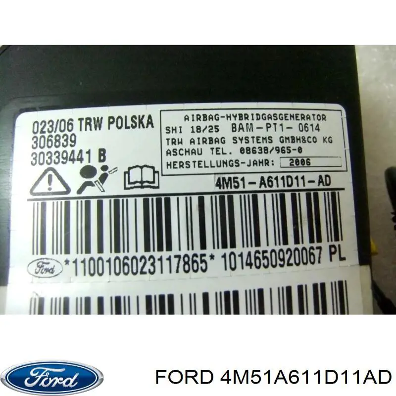 Купити 4M51A611D11AD Ford 
