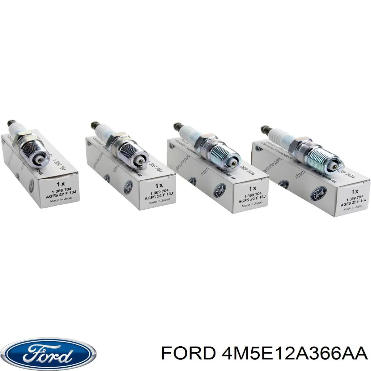 Котушка запалювання 4M5E12A366AA Ford