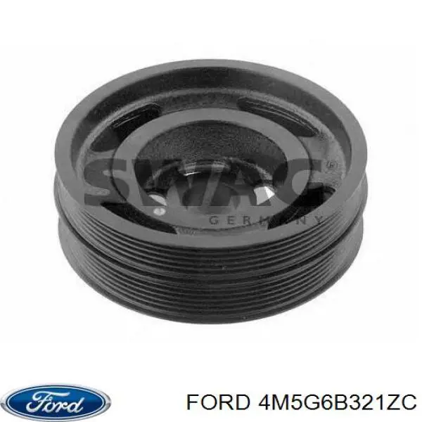 Купити 4M5G6B321ZC Ford Шків колінчастого вала