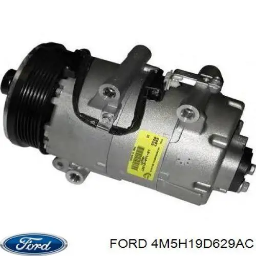 Компресор кондиціонера 4M5H19D629AC Ford