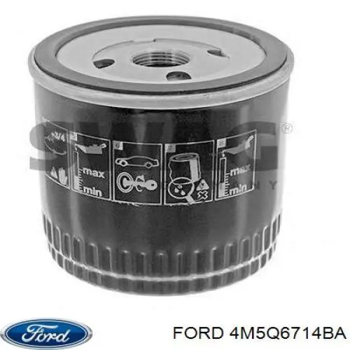 Масляний фільтр 4M5Q6714BA Ford
