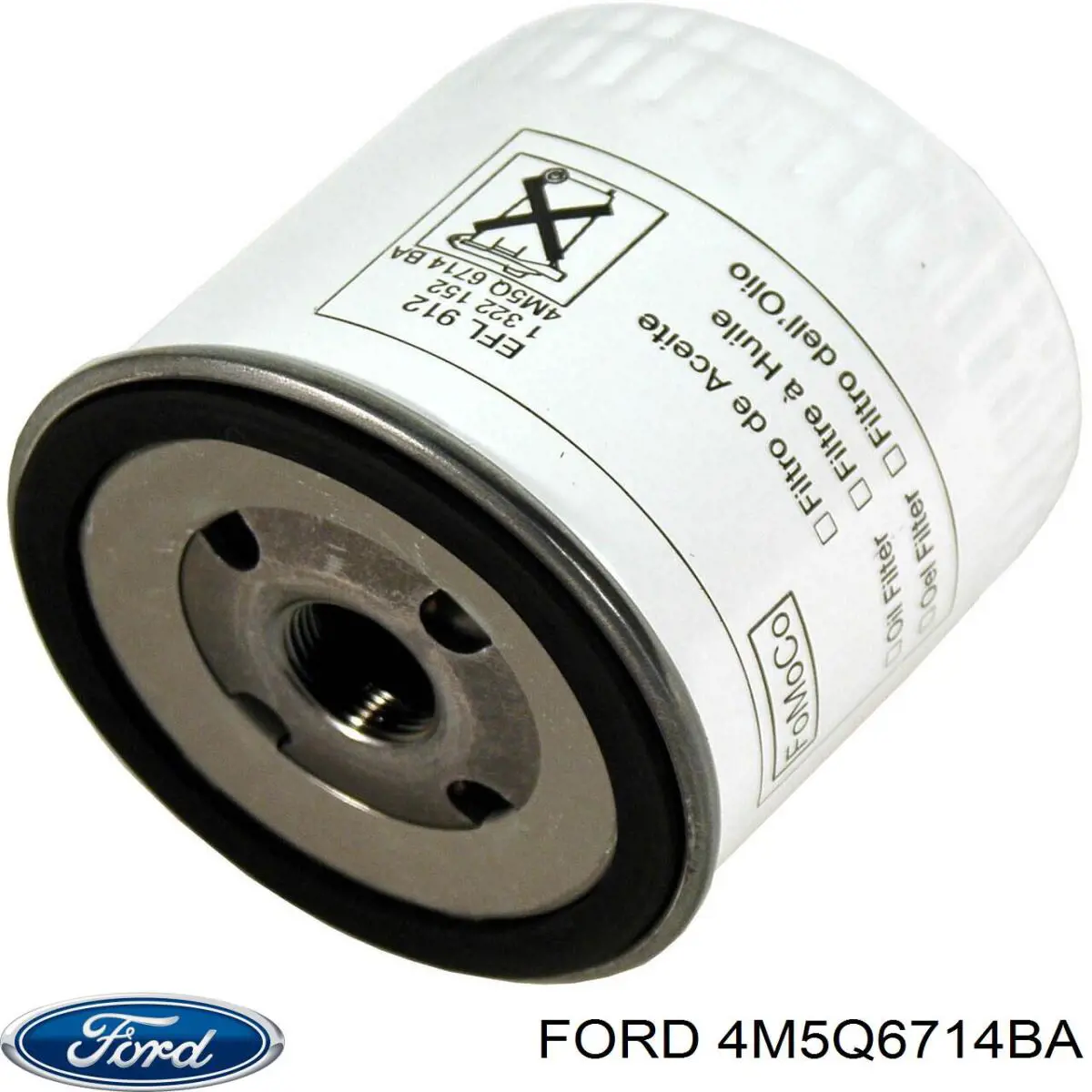 Масляний фільтр двигуна Ford 4M5Q6714BA ціна, від 6.83 USD