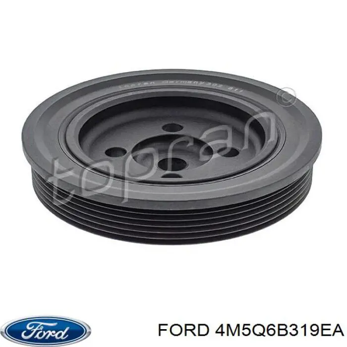 Шків колінвала (демпфер ) Ford 4M5Q6B319EA ціна, від 40.04 USD