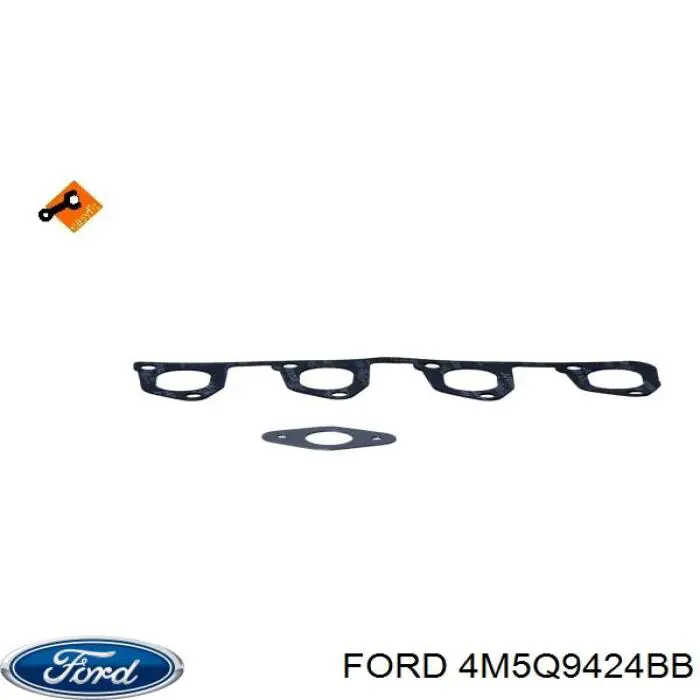 4M5Q9424BB Ford Клапан рециркуляції відпрацьованих газів EGR