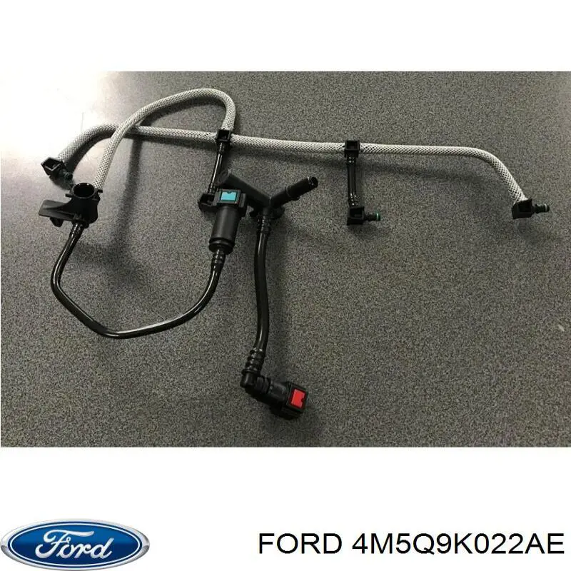 4M5Q9K022AE Ford Трубка паливна, зворотня від форсунок