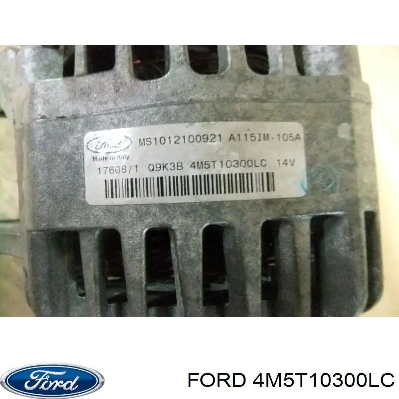 Генератор 4M5T10300LC Ford