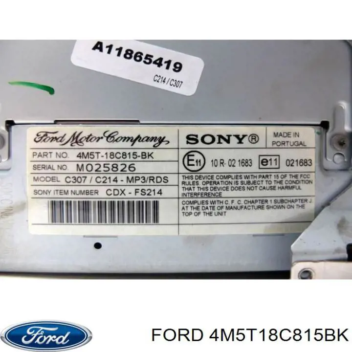  Ford 4M5T18C815BK ціна, від 50.79 USD