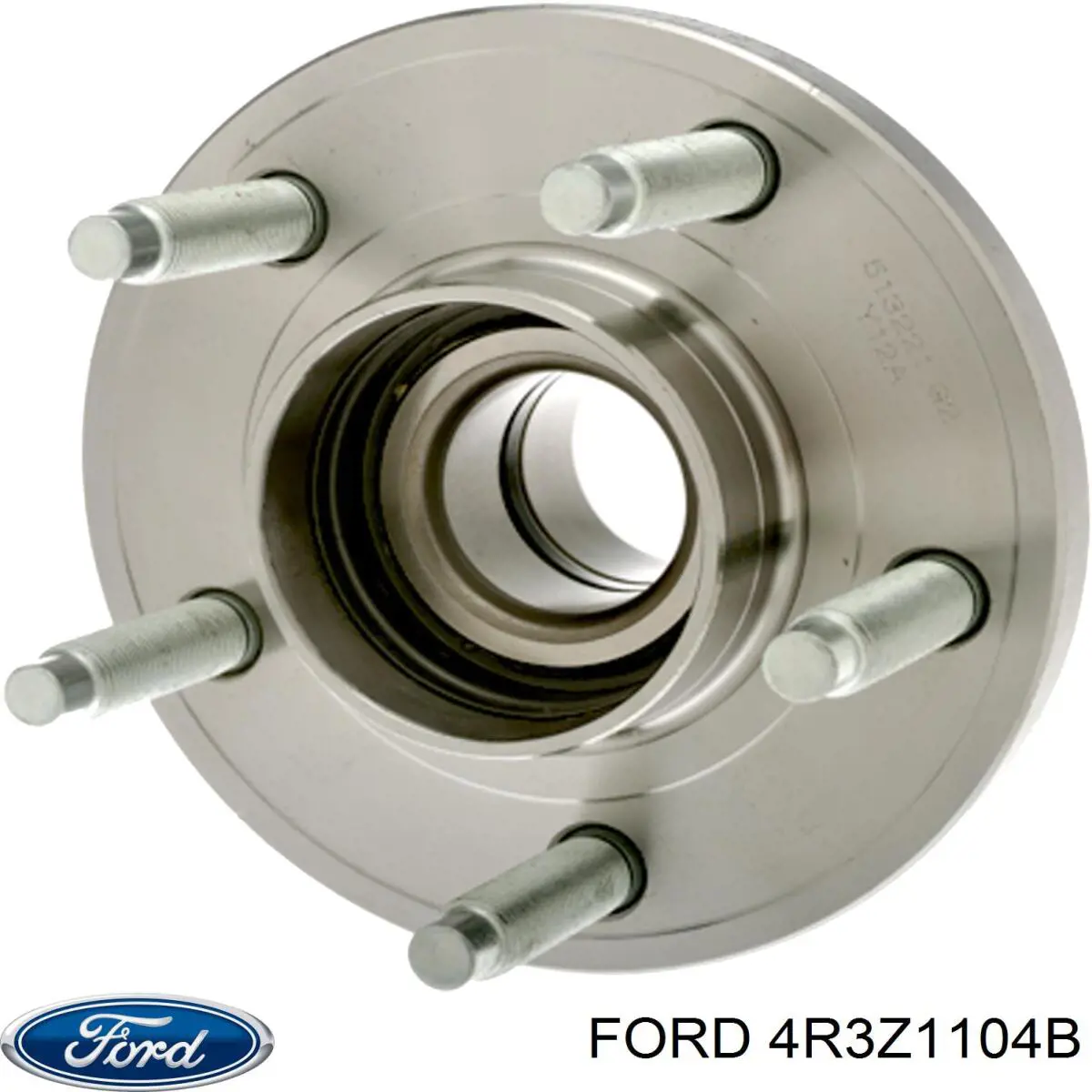 4R3Z1104B Ford Маточина (передня)