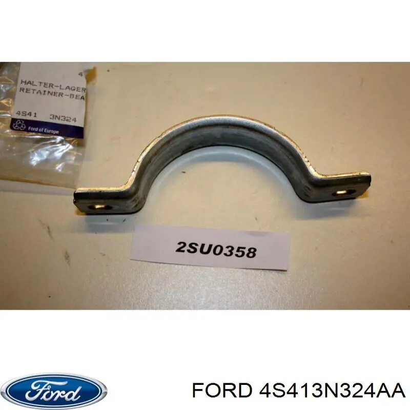4S413N324AA Ford Опора підвісного підшипника передньої піввісі