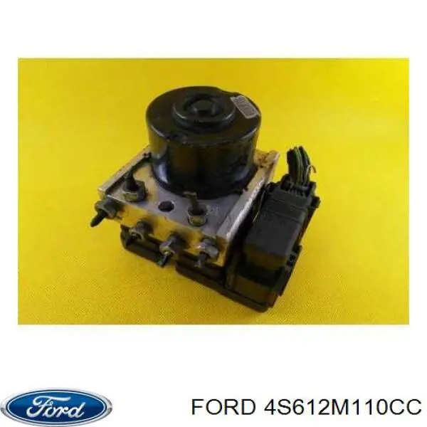 4S612M110CC Ford Блок управління АБС (ABS)