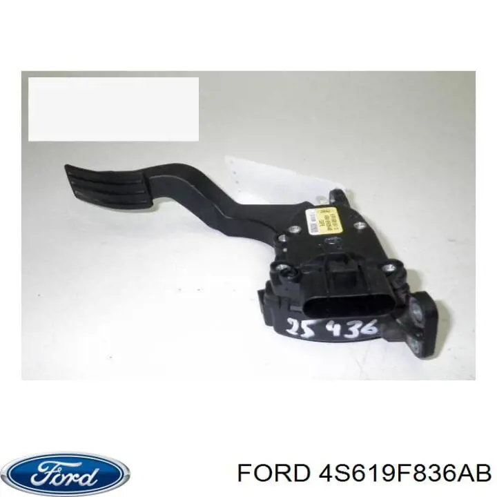 1530736 Ford Педаль газу (акселератора)