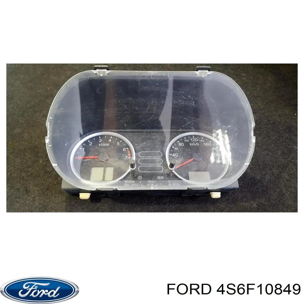 4S6F10849 Ford Щиток приладів додатковий