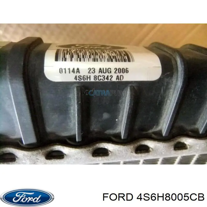 4S6H8005CB Ford радіатор охолодження двигуна