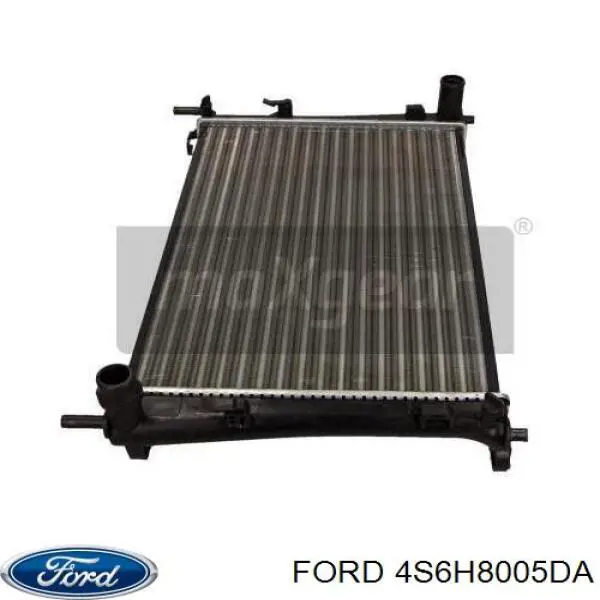 4S6H8005DA Ford радіатор охолодження двигуна