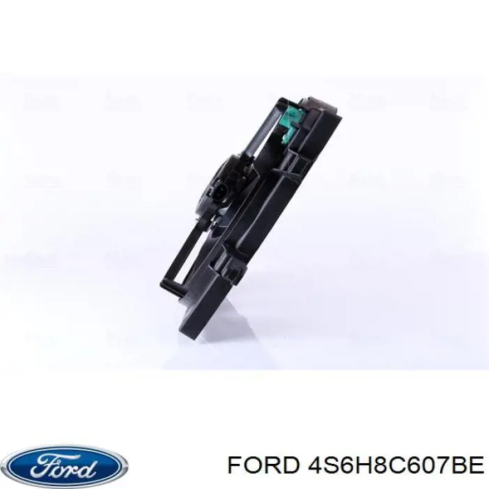 Дифузор радіатора охолодження, в зборі з двигуном і крильчаткою Ford 4S6H8C607BE ціна, від 107.31 USD
