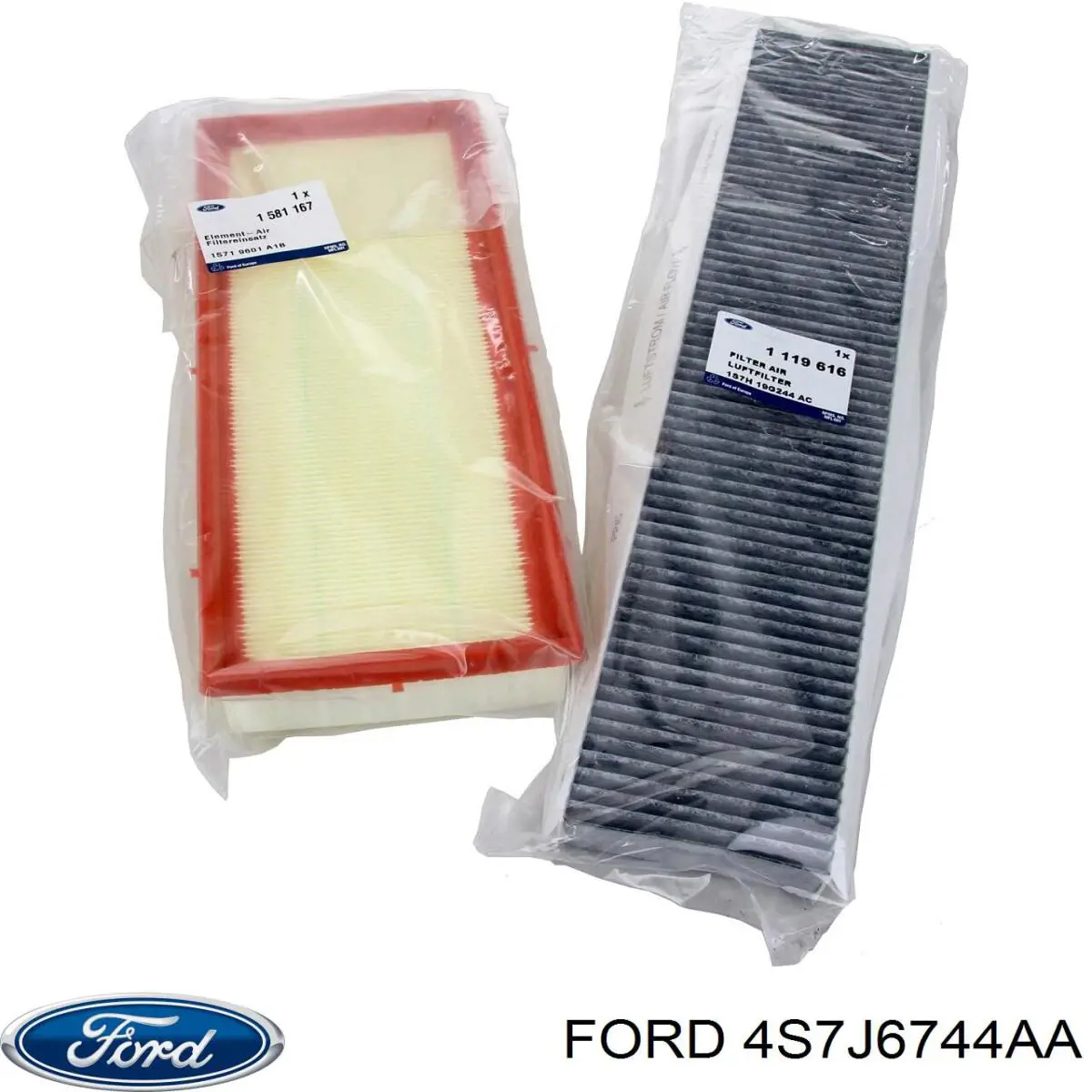 Масляний фільтр двигуна Ford 4S7J6744AA ціна, від 6.33 USD