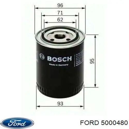 5000480 Ford Фільтр масла