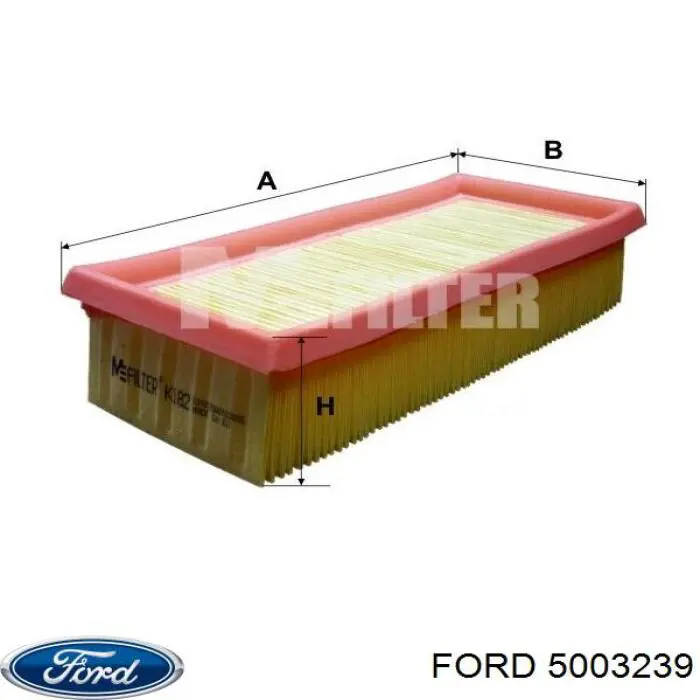 Фільтр повітряний 5003239 Ford