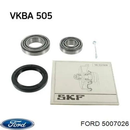 Комплект підшипник маточини передньої Ford 5007026 ціна, від 20.69 USD