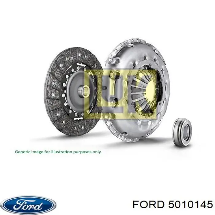 Комплект зчеплення (3 частини) 5010145 Ford