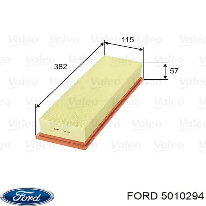5010294 Ford фільтр повітряний