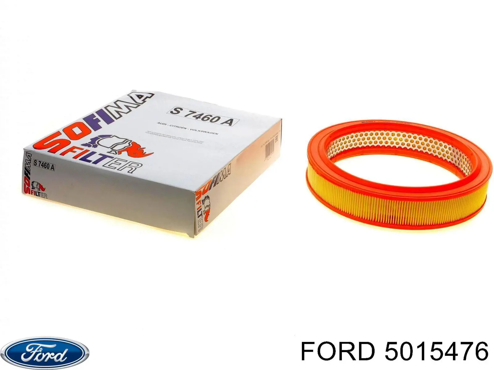 5015476 Ford Повітряний фільтр двигуна