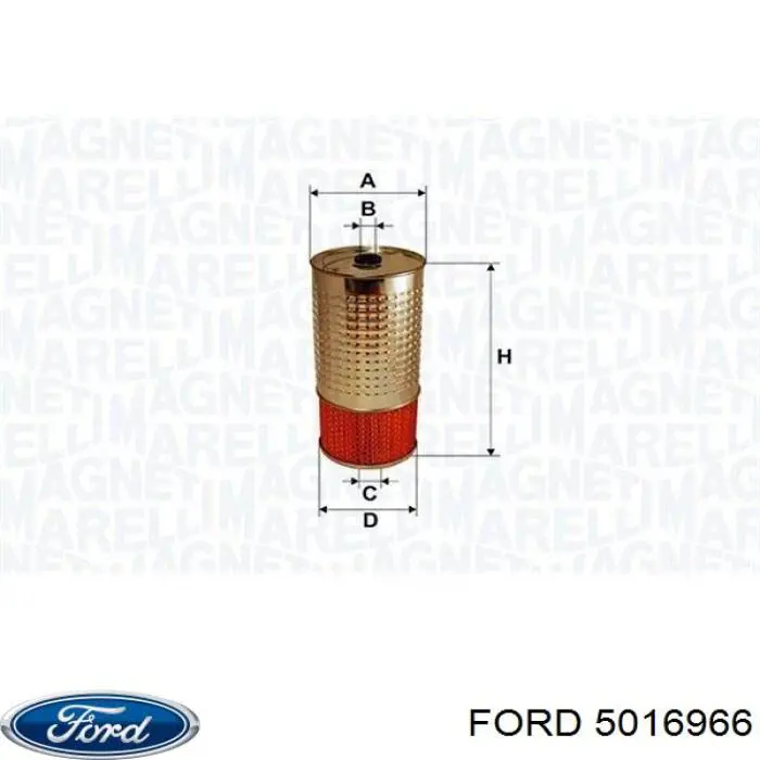 5016966 Ford фільтр масляний
