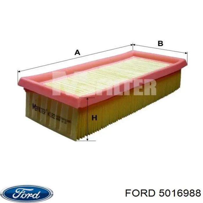 Фільтр повітряний 5016988 Ford