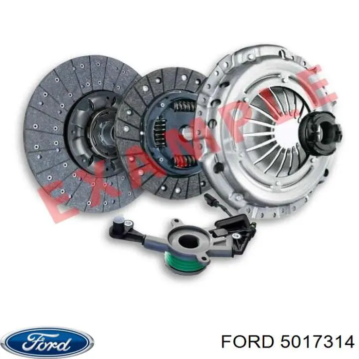 Купити 5023480 Ford Комплект зчеплення (диск, корзина, підшипник)