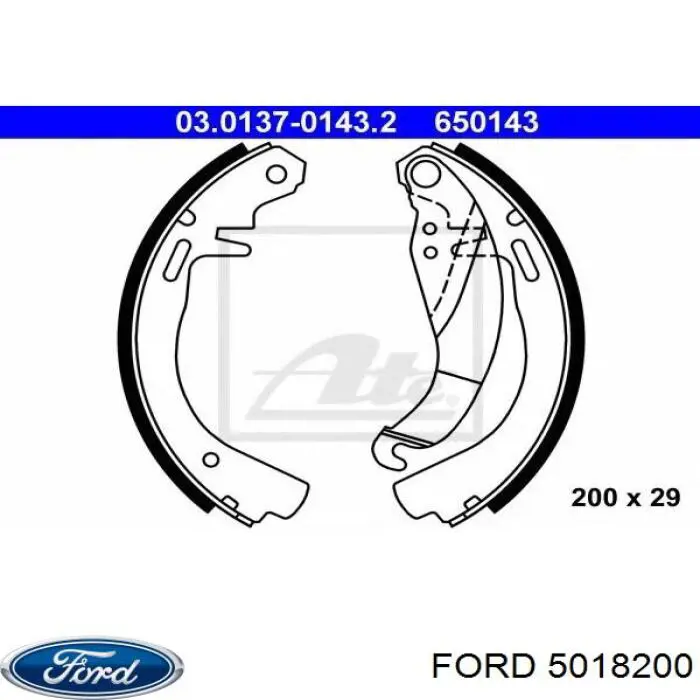 Глушник, центральна частина Ford 1548465