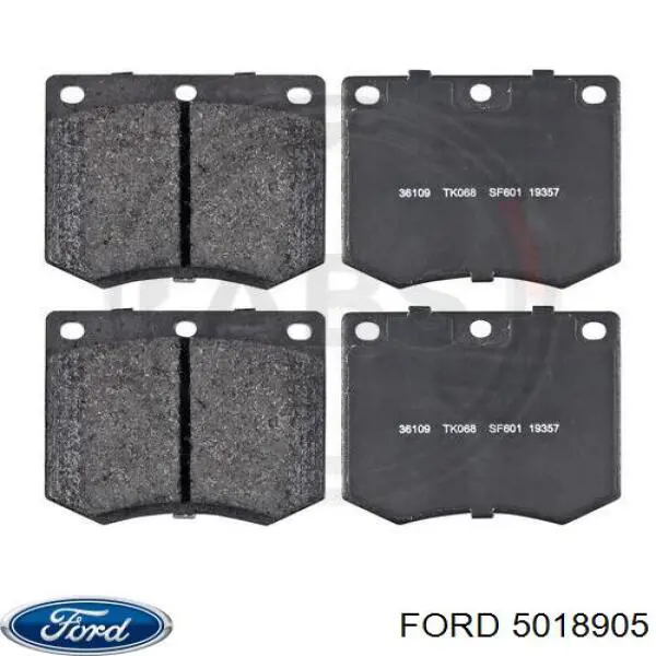 Гальмівні колодки Ford 5018905 ціна, від 7.95 USD