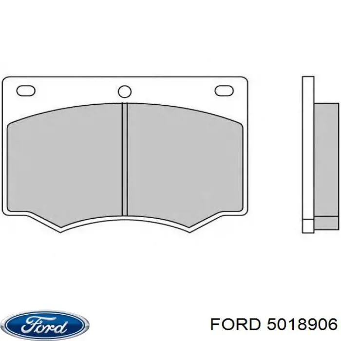 Тормозні колодки Ford Granada 