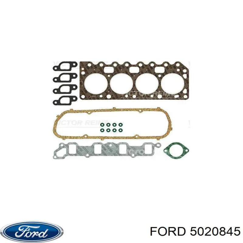 5020843 Ford комплект прокладок двигуна, повний