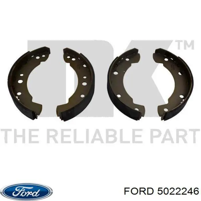 Купити 5022246 Ford Колодки гальмові задні, барабанні