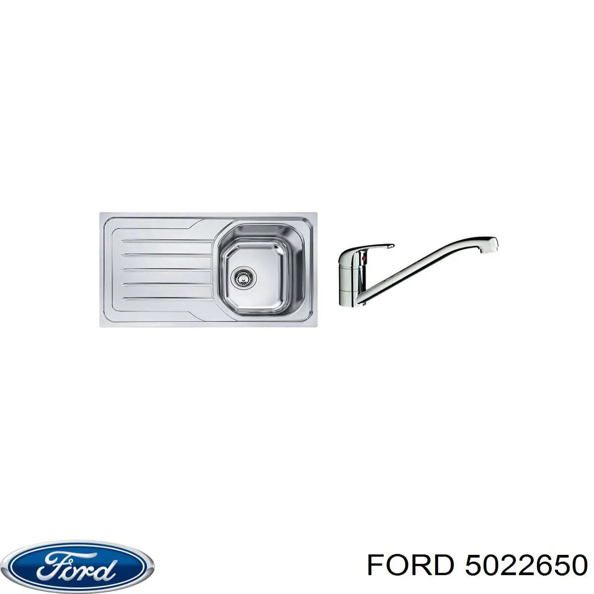 5022650 Ford диск гальмівний передній