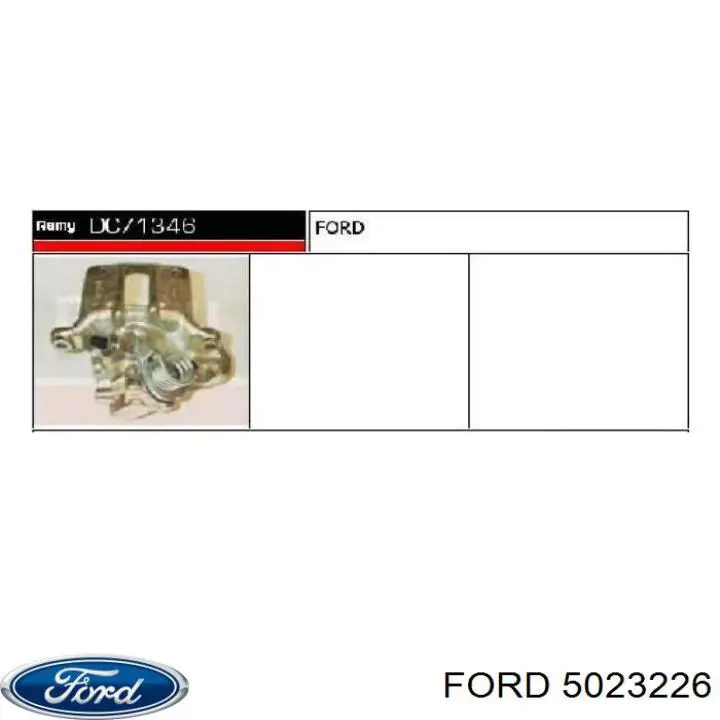 Супорт гальмівний задній лівий Ford 5023226 ціна, від 62.35 USD