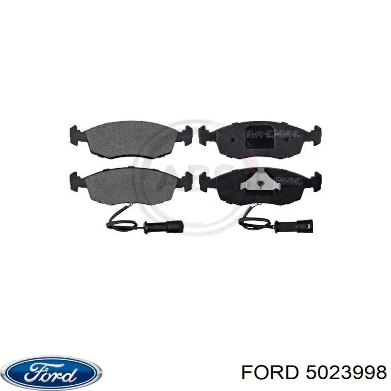 Передні тормозні колодки 5023998 Ford