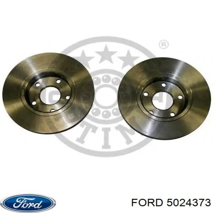 5024373 Ford диск гальмівний передній