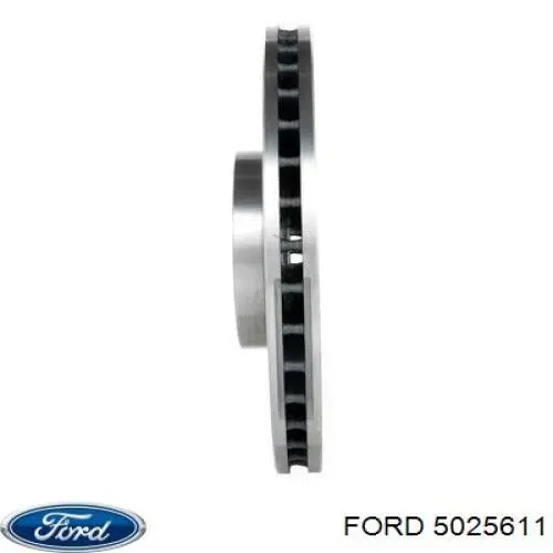 Диск гальмівний передній 5025611 Ford