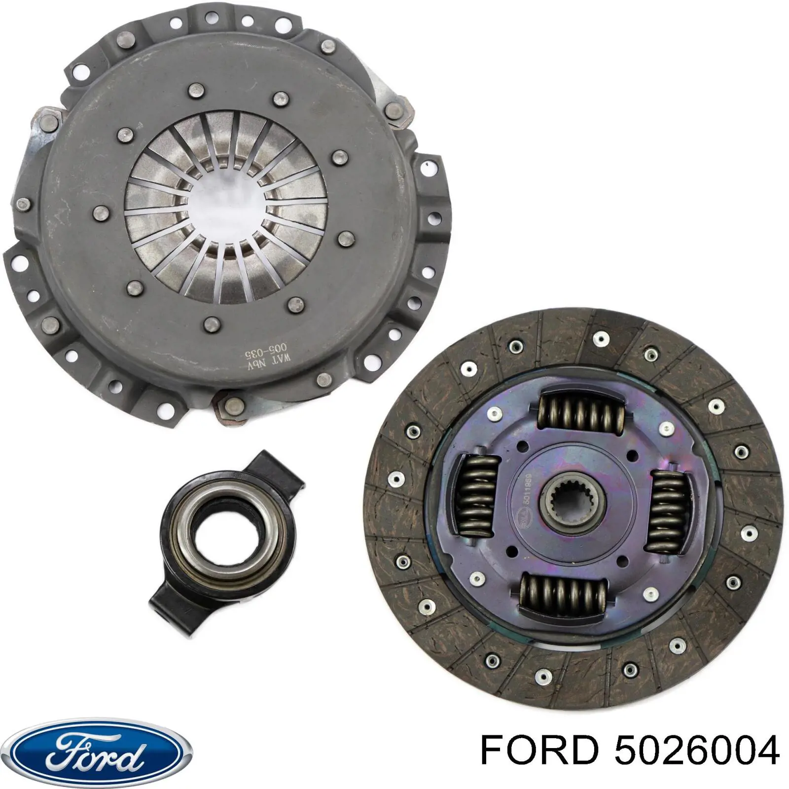 5026004 Ford комплект зчеплення (3 частини)