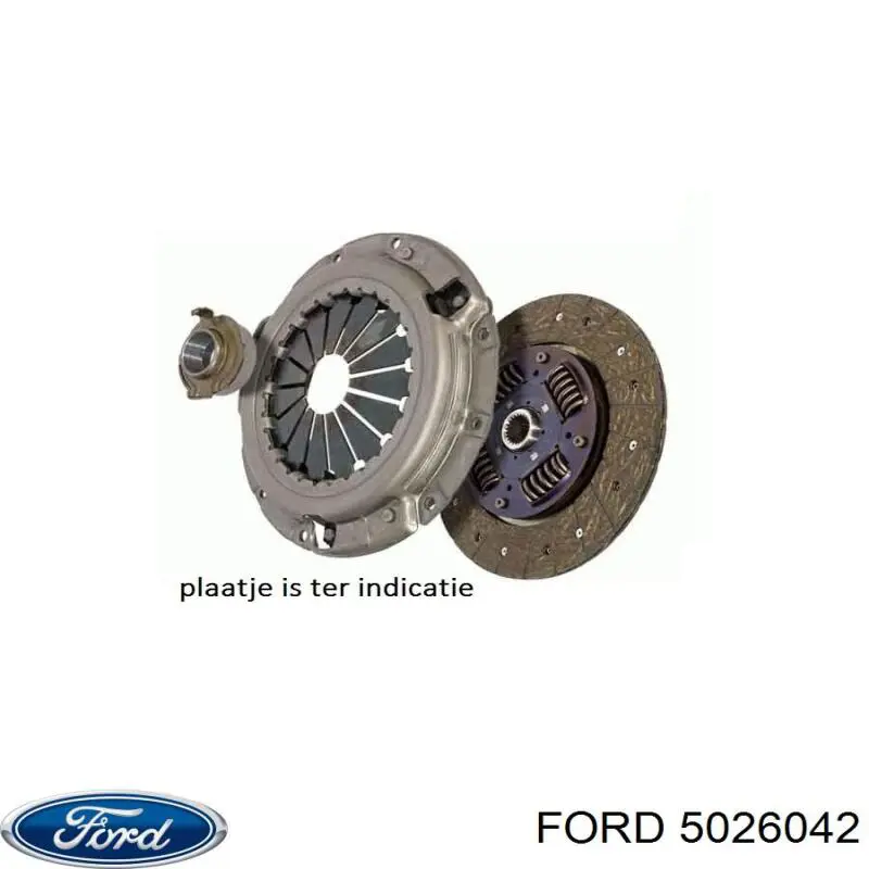 Комплект зчеплення (3 частини) Ford 5026042 ціна, від 126.70 USD