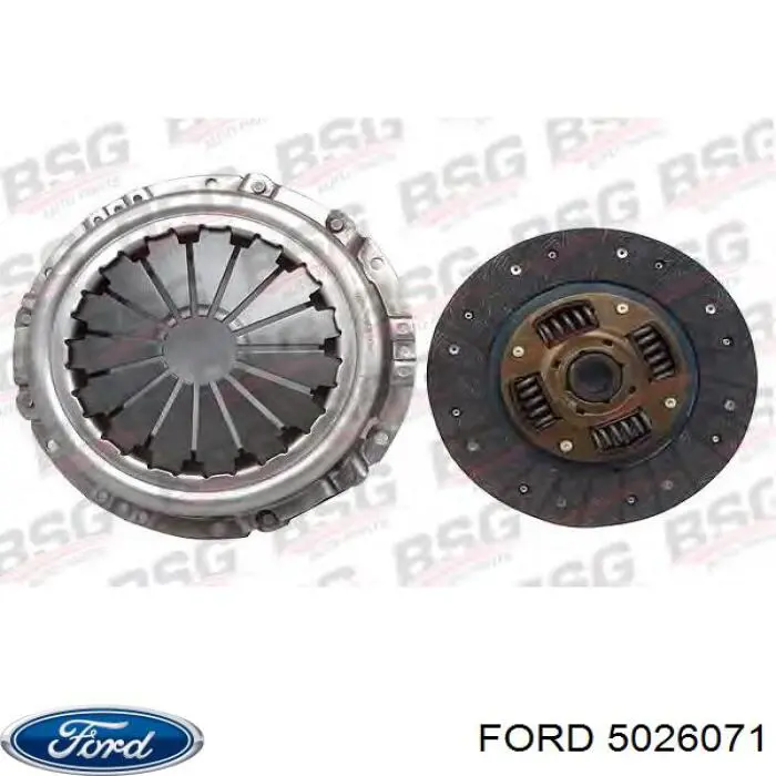 Комплект зчеплення (3 частини) 5026071 Ford