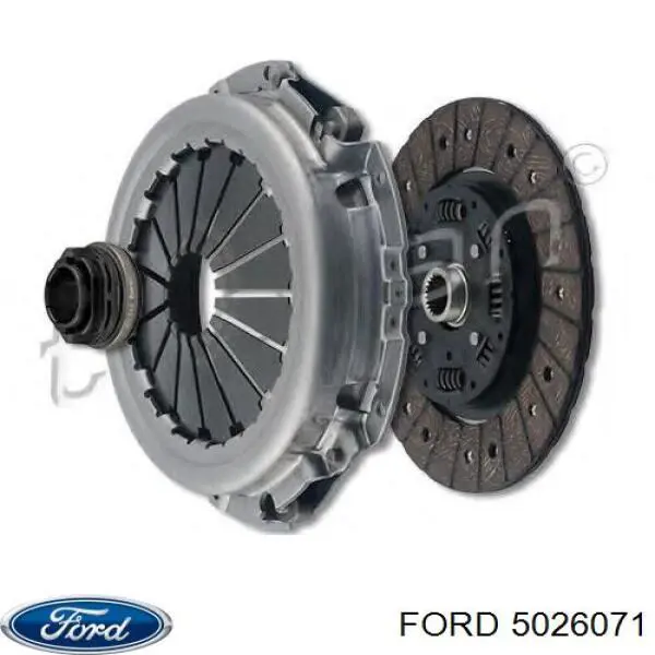 Комплект зчеплення (3 частини) Ford 5026071 ціна, від 134.13 USD