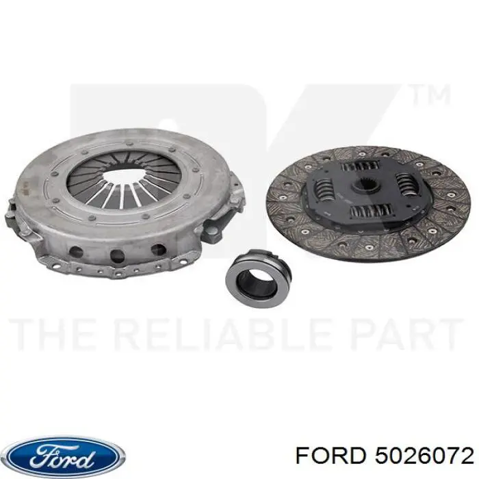 5026072 Ford комплект зчеплення (3 частини)